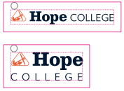 hope college logo clear space