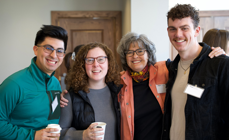 Four smiling members of the inVocation Fellows Program