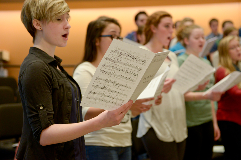 Chapel Choir Rehearsal