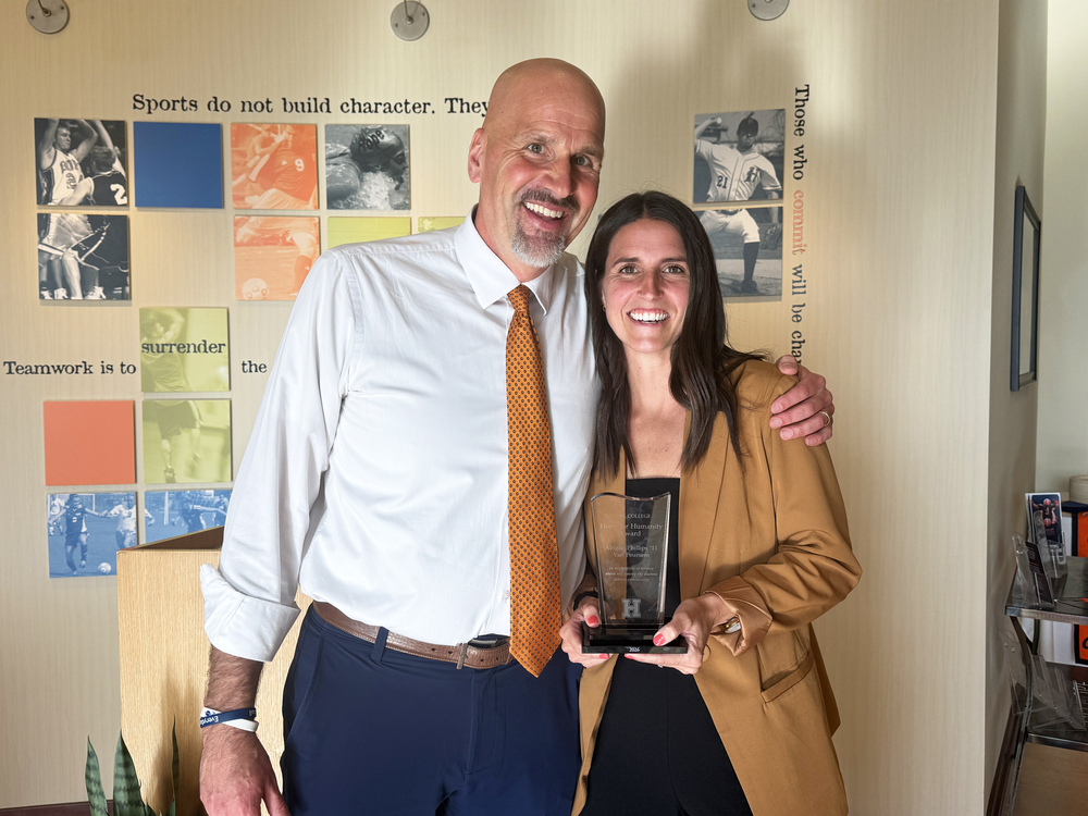 The 2026 Hope for Humanity Award Recipient Abby Phillips '11 Van Peursem