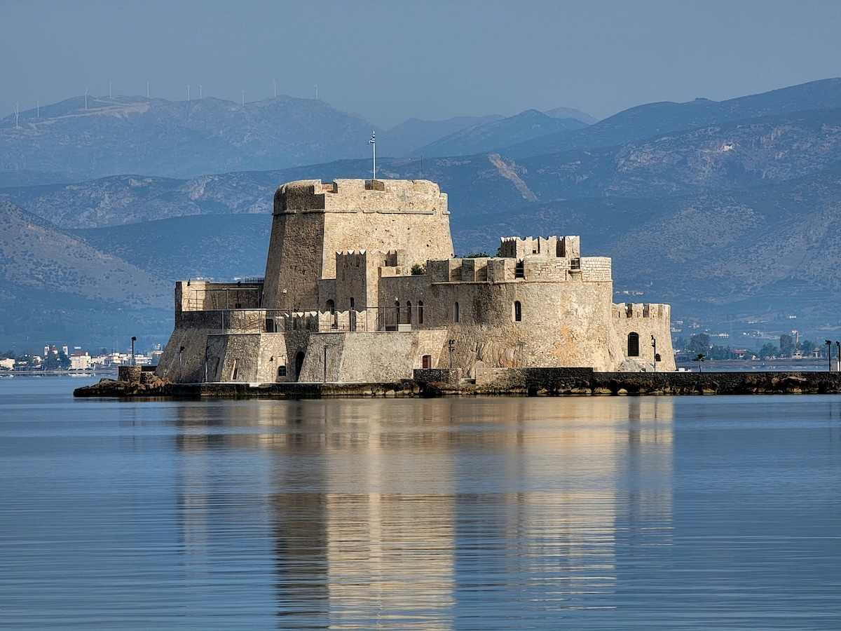 Fortress of Bourtzi in Nafplion Fortress of Bourtzi in Nafplion