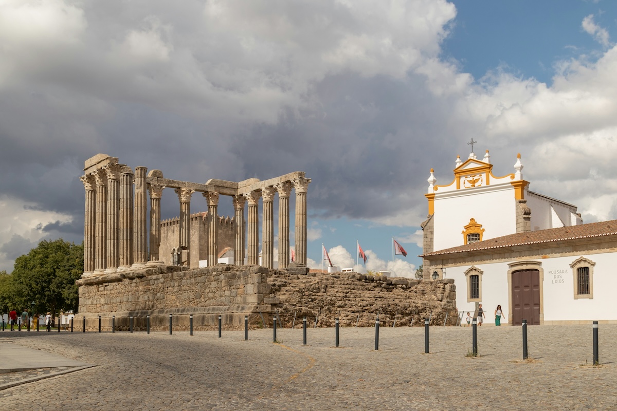 Ancient Roman Temple of Évora