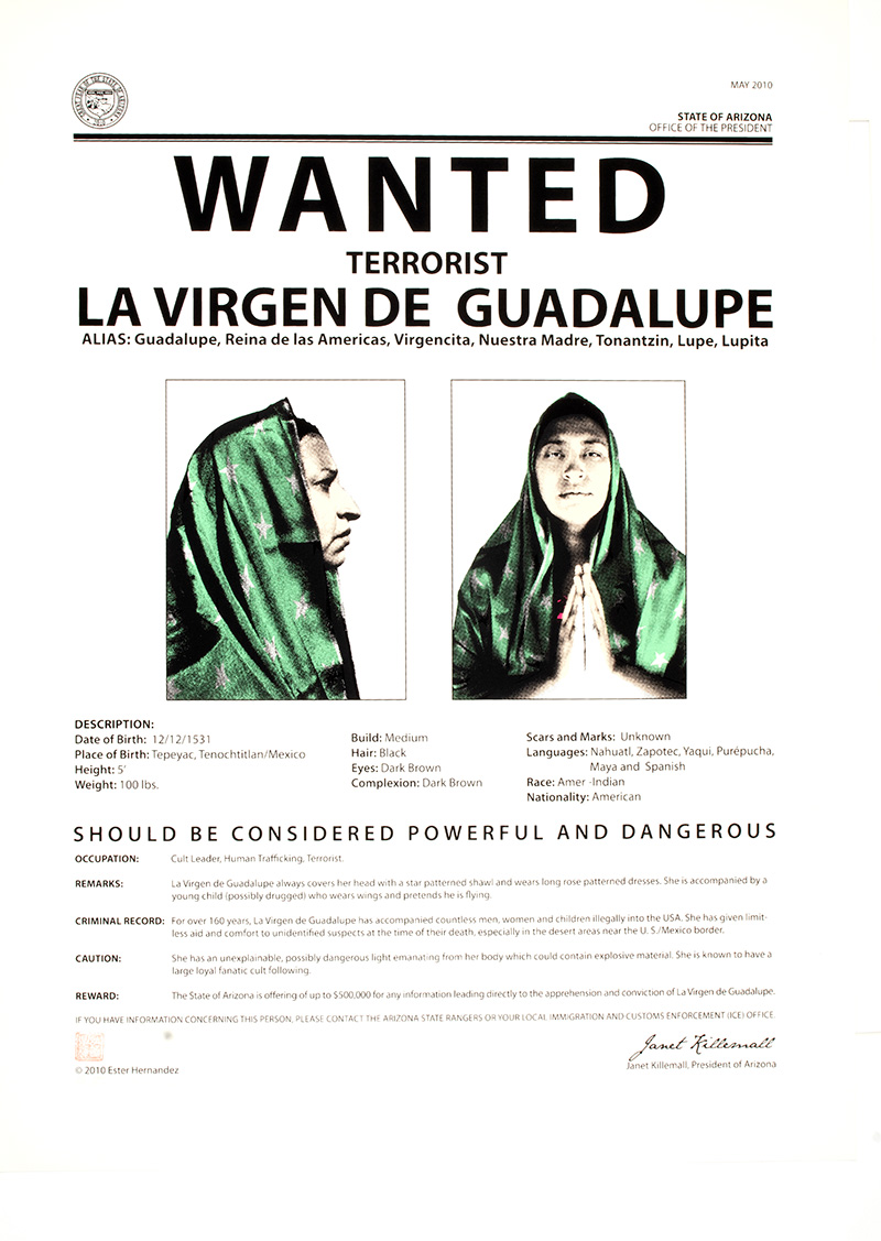 Wanted by Ester Hernandez 