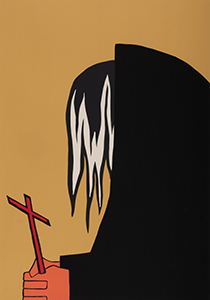 "John Brown Praying" by Jacob Lawrence