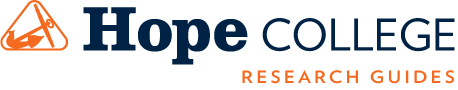Home - Research Guides at Hope College