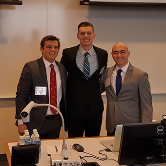 Photo of Alexander Green, Adam Vander Ploeg and Ryan Havey