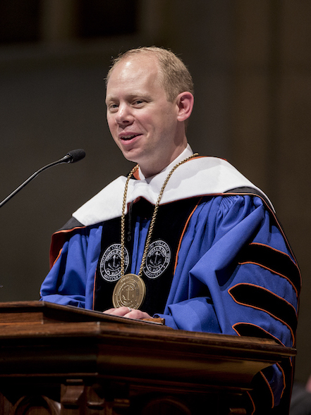 Photo of President Matthew A. Scogin