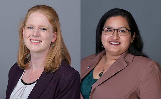 Dr. Kelly Ronald and Dr. Natalia Gonzalez-Pech Dr. Kelly Ronald and Dr. Natalia Gonzalez-Pech