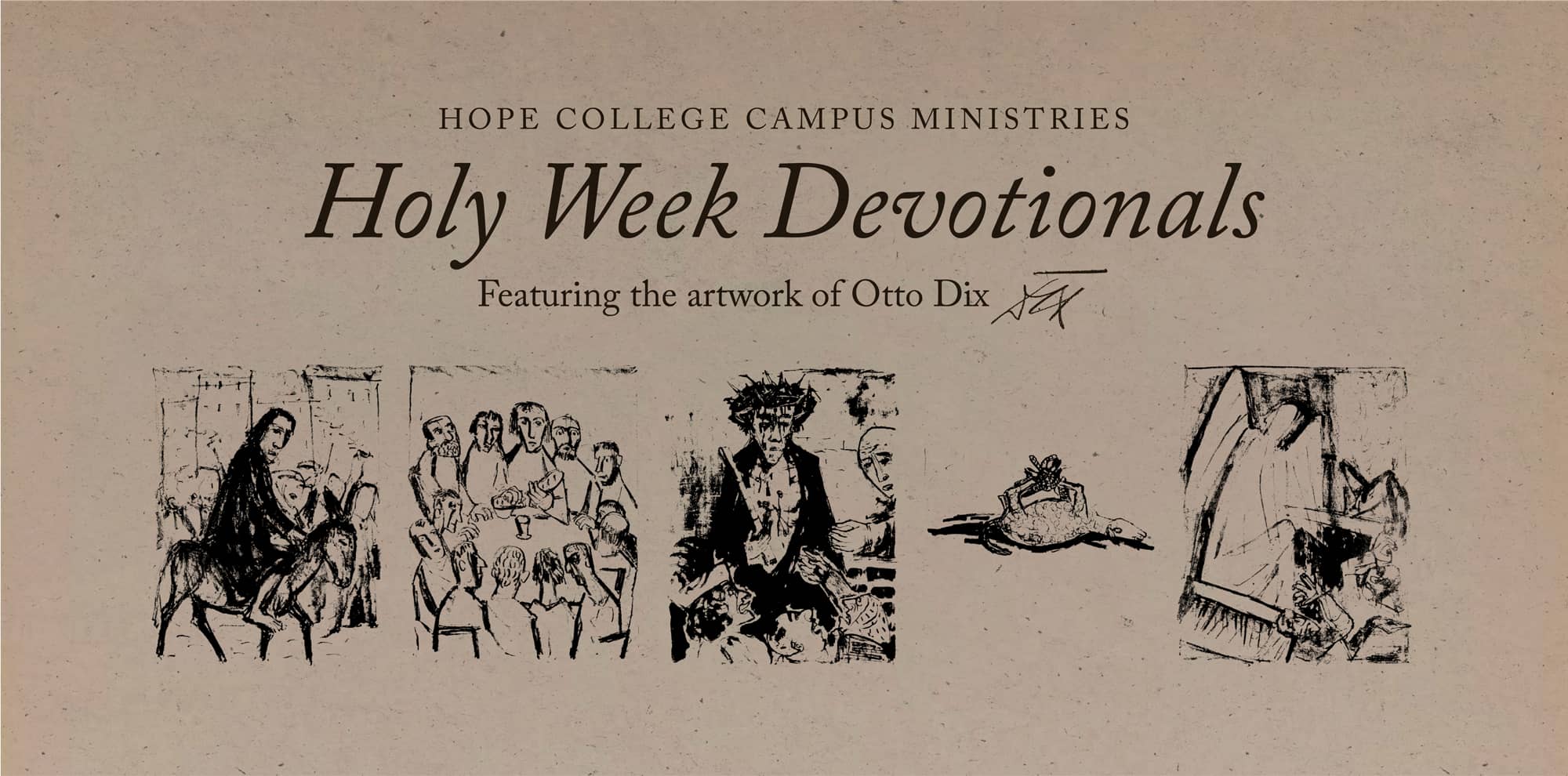 Holy Week Devotionals image