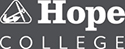 Hope College - All white vertical logo